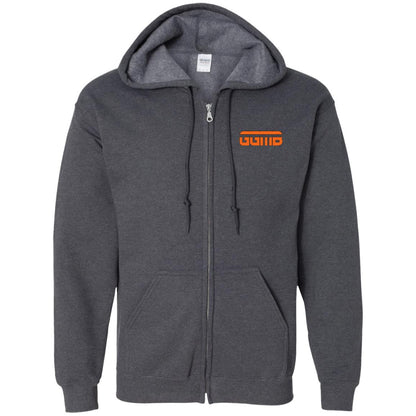 GGM (God Got My Back) Orange Zip Up Hoodie