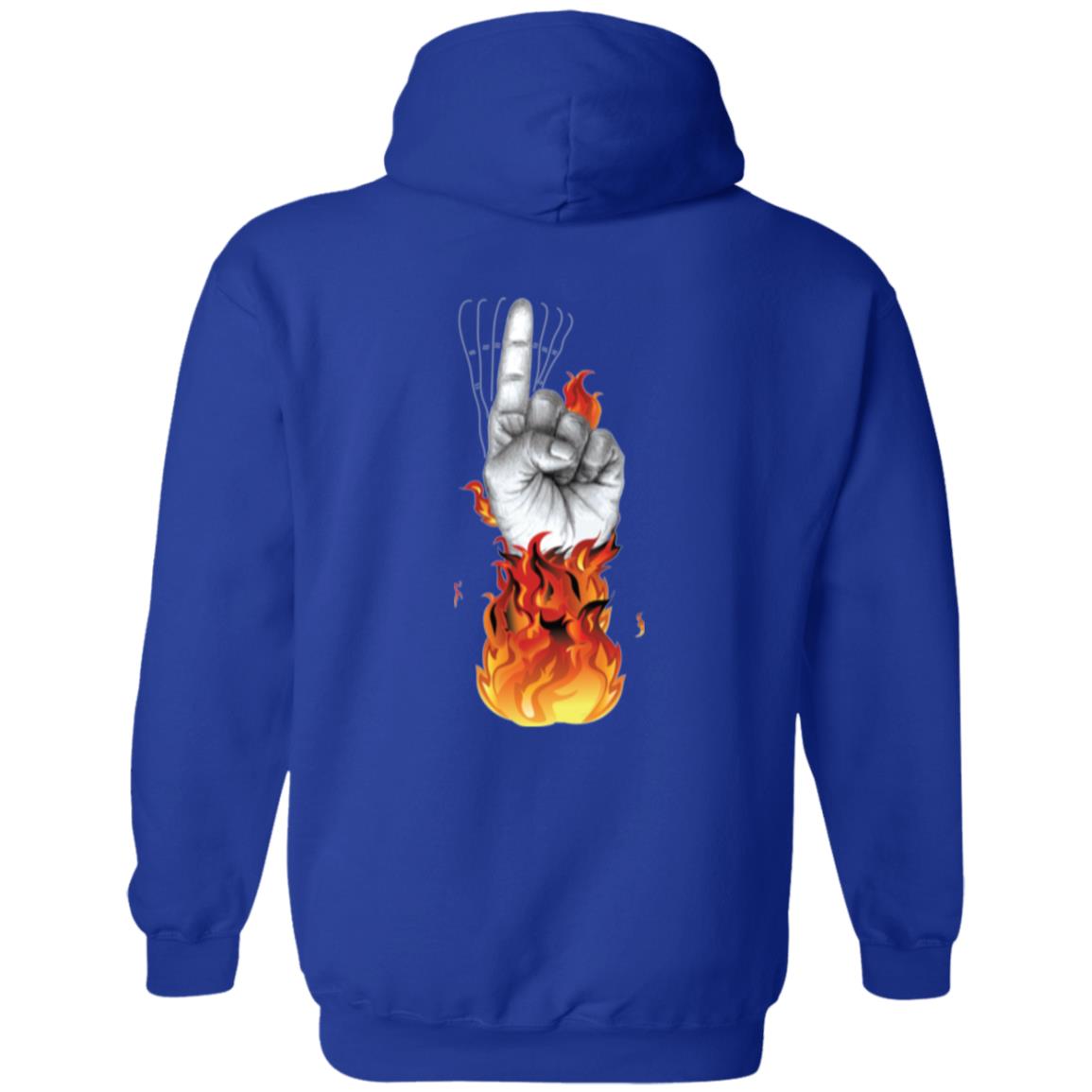 GGM (God Got My Back) Peach Zip Up Hoodie