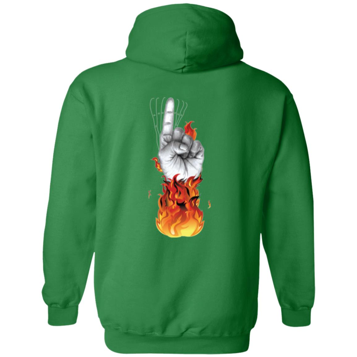 GGM (God Got My Back) Peach Zip Up Hoodie