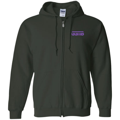 GGM (God Got My Back) Purple Zip Up Hoodie