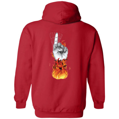 GGM (God Got My Back) Peach Zip Up Hoodie