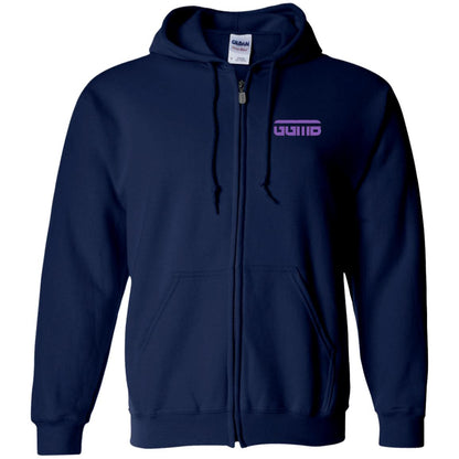 GGM (God Got My Back) Purple Zip Up Hoodie