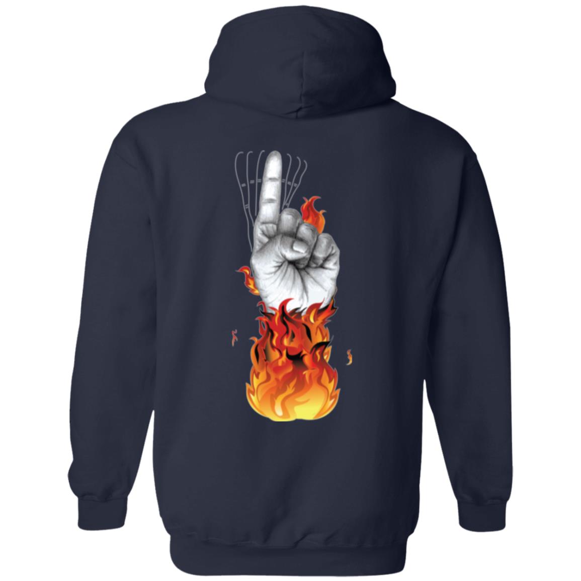 GGM (God Got My Back) Red Zip Up Hoodie