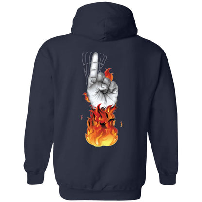 GGM (God Got My Back) Red Zip Up Hoodie