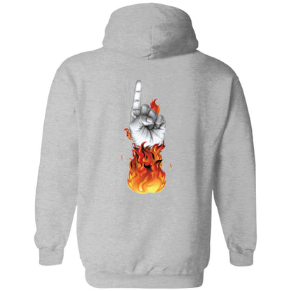 GGM (God Got My Back) Peach Zip Up Hoodie