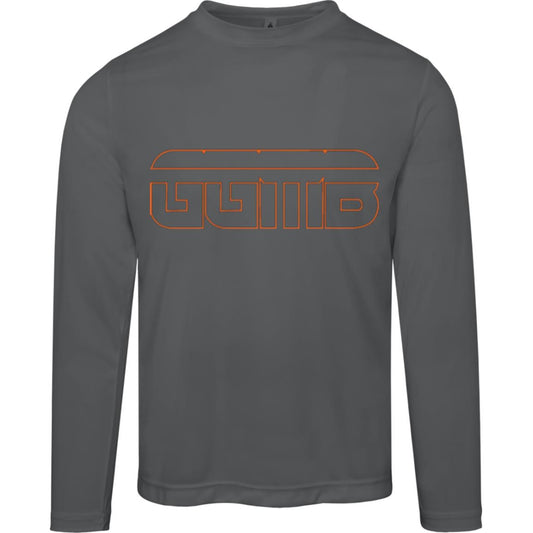 GGMB Orange Men's Zone Long Sleeve Tee