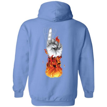 GGM (God Got My Back) Orange Zip Up Hoodie