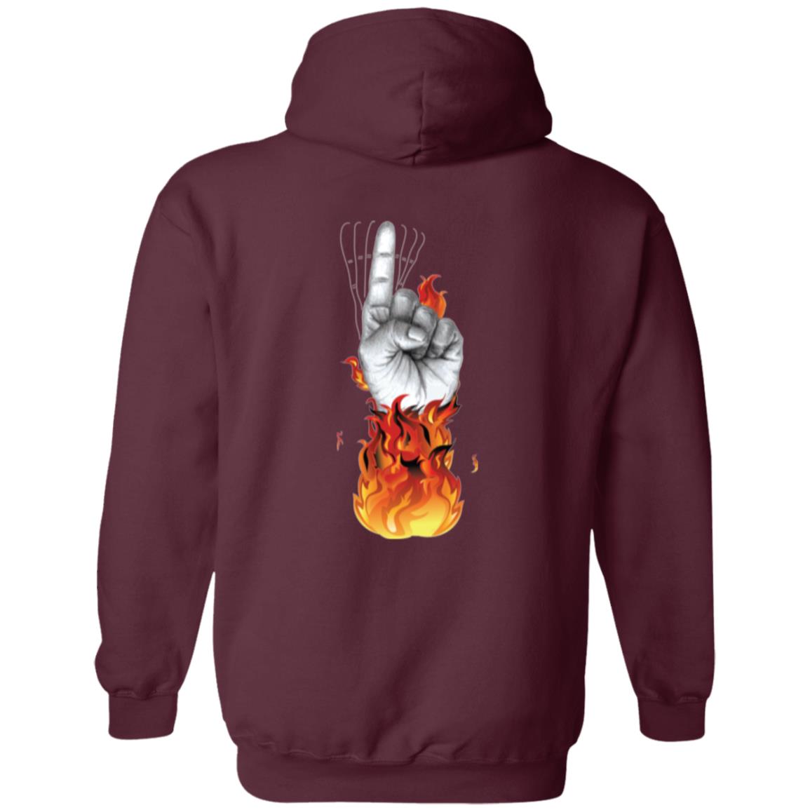 GGM (God Got My Back) Peach Zip Up Hoodie