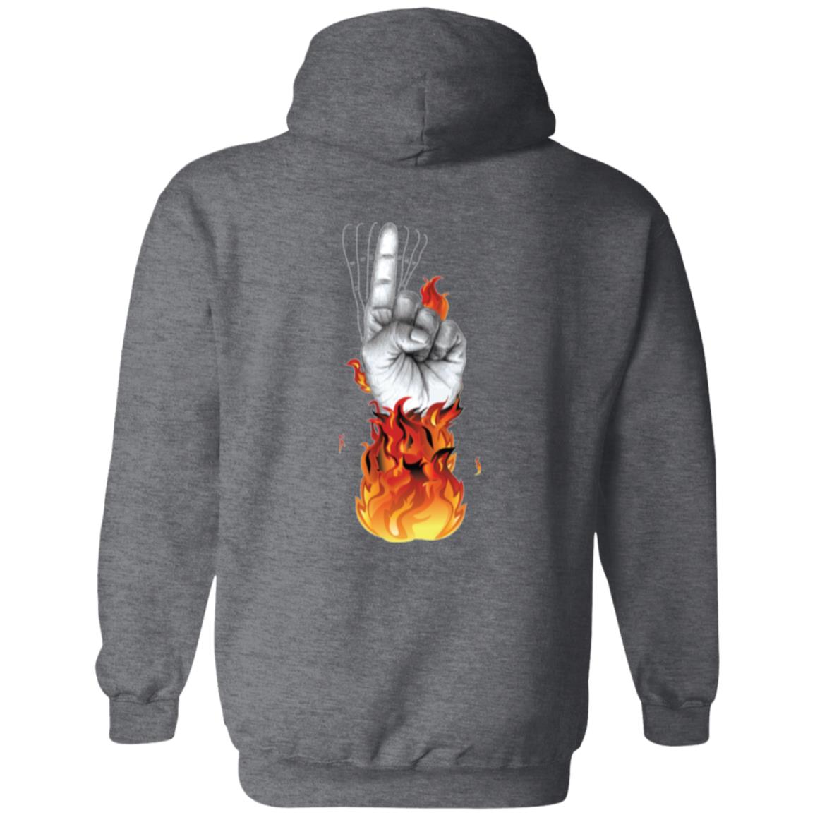 GGM (God Got My Back) Peach Zip Up Hoodie