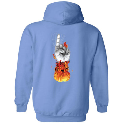 GGM (God Got My Back) Peach Zip Up Hoodie