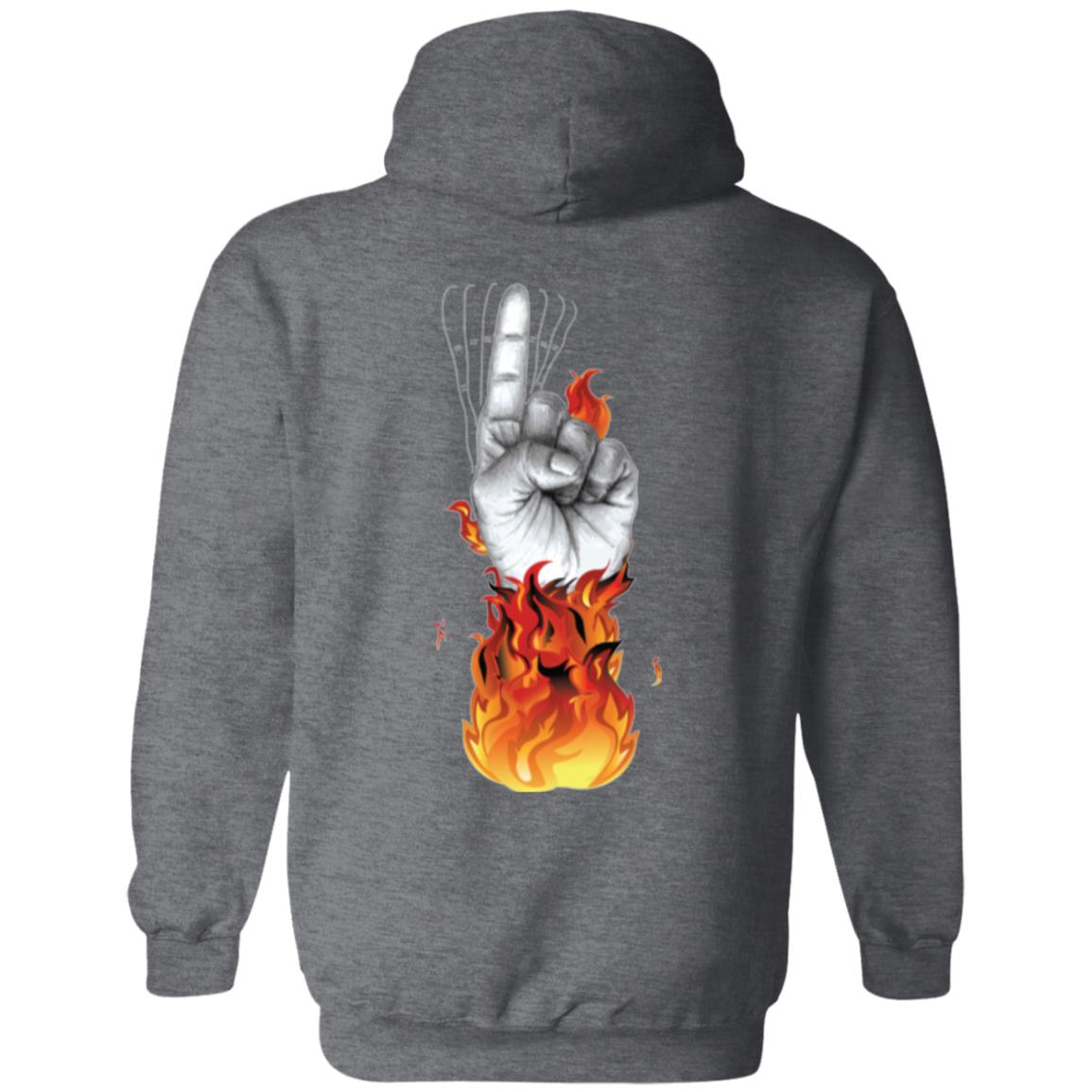 GGM (God Got My Back) Red Zip Up Hoodie