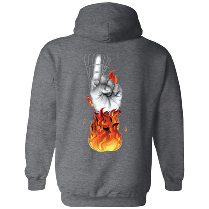 GGM (God Got My Back) Red Zip Up Hoodie