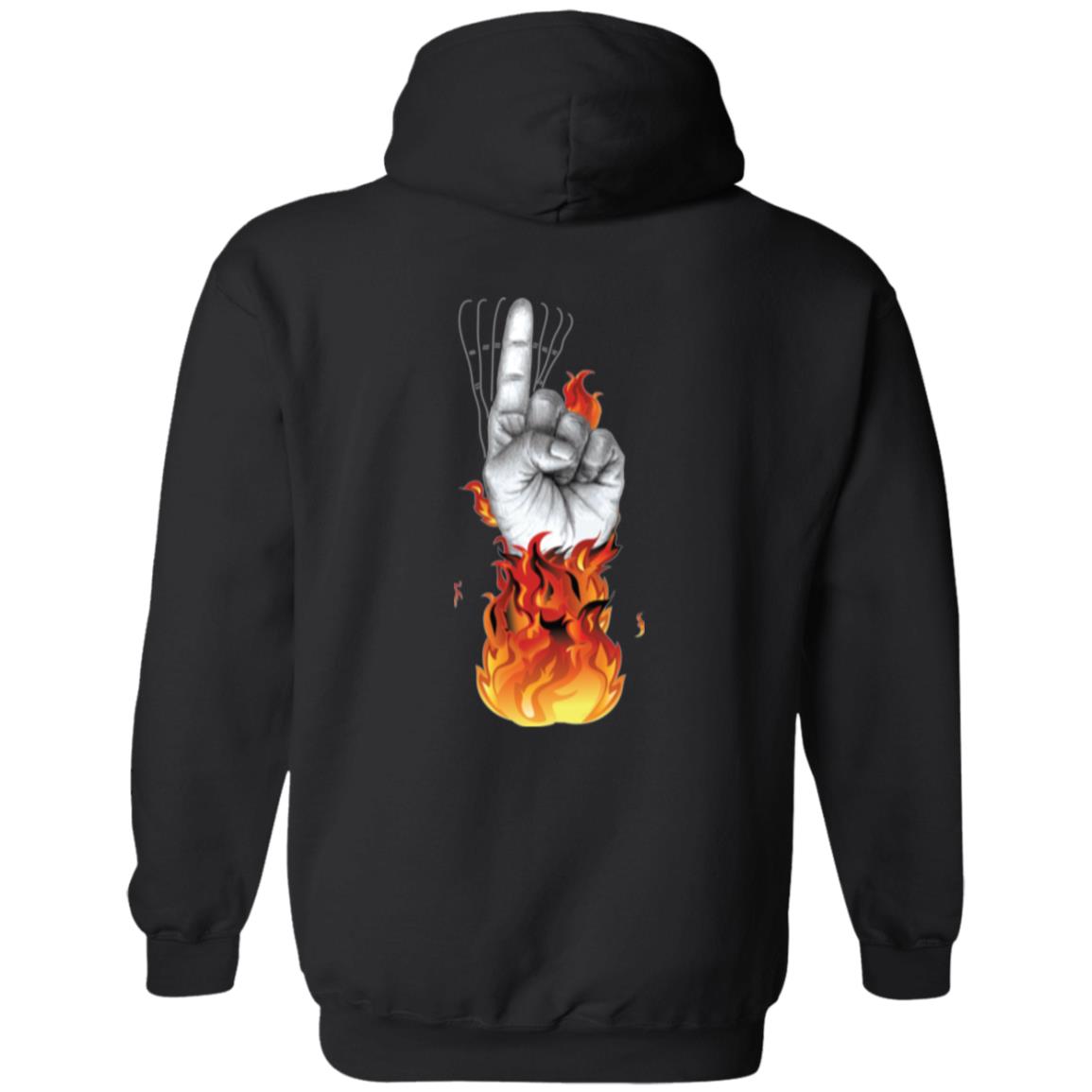 GGM (God Got My Back) Peach Zip Up Hoodie