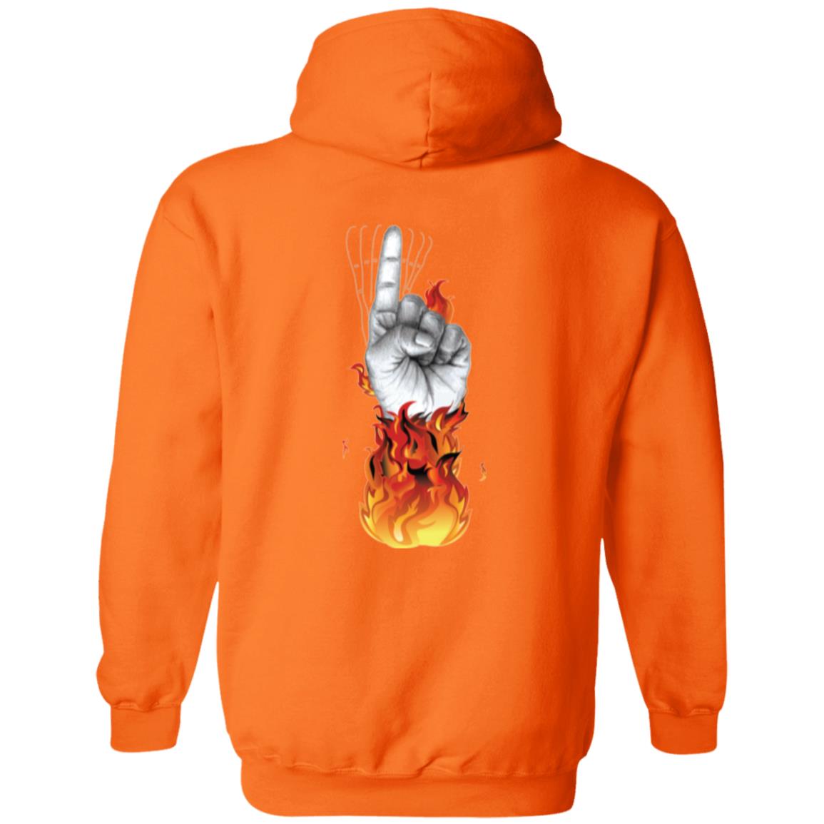 GGM (God Got My Back) Peach Zip Up Hoodie