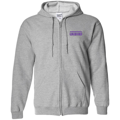 GGM (God Got My Back) Purple Zip Up Hoodie