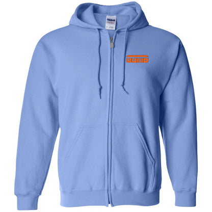 GGM (God Got My Back) Orange Zip Up Hoodie